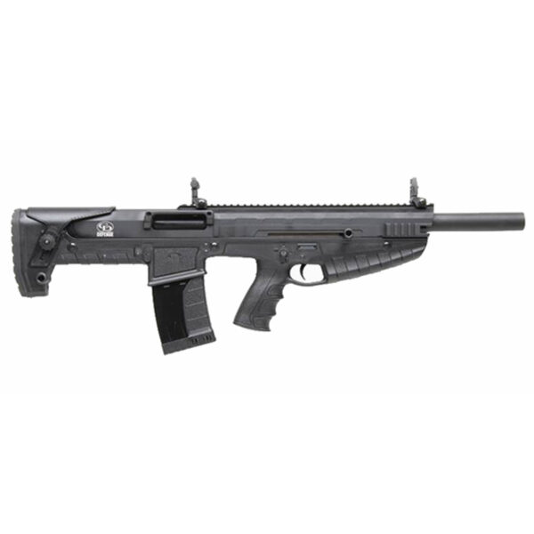 Charles Daly N4S Bullpup 12 Ga, 18.5" Barrel, 3", Black, Front/Rear Flip Up Sights, 5rd