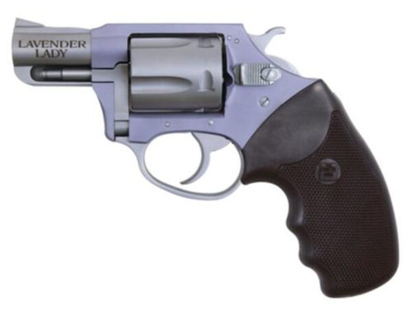 Charter Arms Lavender Lady Undercover Lite, .38 Special, 2" Barrel, 5rd, Stainless/Lavender