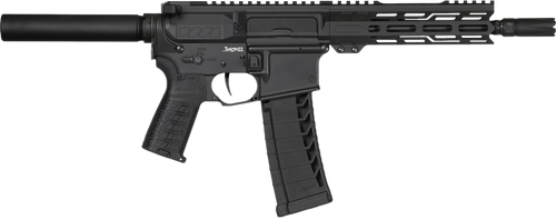 CMMG Banshee MK4 22 LR, 9" Taper Threaded Barrel, Black Cerakote, Pistol Tube, 25rd