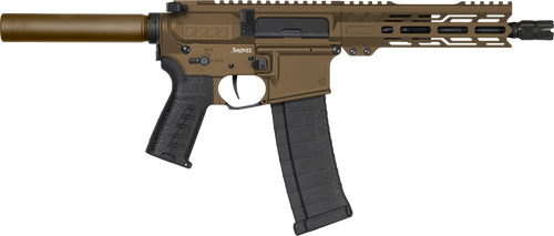 CMMG Banshee MK4 4.6x30mm, 8" Taper Threaded Barrel, Midnight Bronze Cerakote, Pistol Tube, 40rd