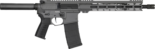 CMMG Banshee MK4 5.56x45mm, 12.5" Taper Threaded Barrel, Tungsten Cerakote, Pistol Tube, 30rd
