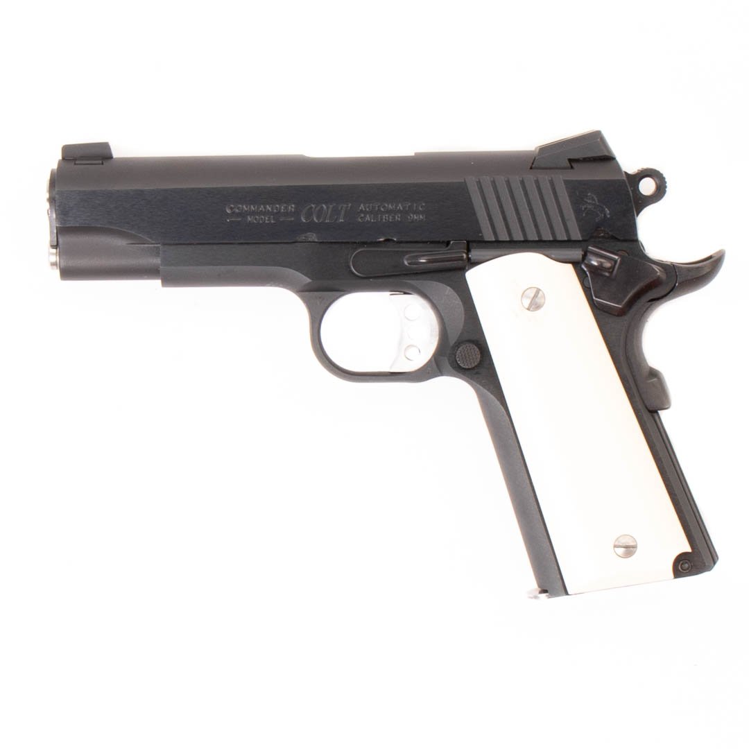 COLT COMBAT COMMANDER 9MM LUGER (9×19 PARA) SEMI AUTO HANDGUNS