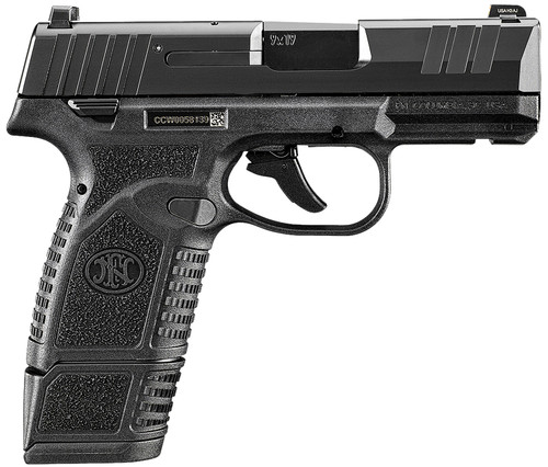 FN Reflex 9mm, 3.3" Barrel, Black, Manual Safety, 15rd