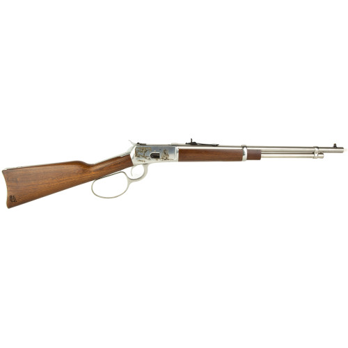 Heritage R92 TALO Edition 357 Magnum, 18" Barrel, Engraved Silver Rec, Wood Furniture, 8rd