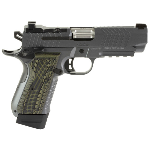 Kimber KDS9C 9mm, 4.09" Barrel, Gray, G10 Grip, 18rd