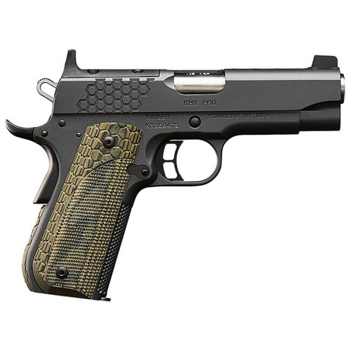 Kimber KHX Pro 9mm, 4" Barrel, Grey, Optic Ready, G10 Grip, 9rd