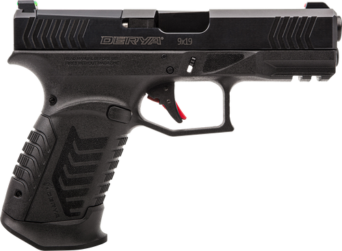 Rock Island DY9 9mm, 3.86" Barrel, Black, Optic Cut, 10rd
