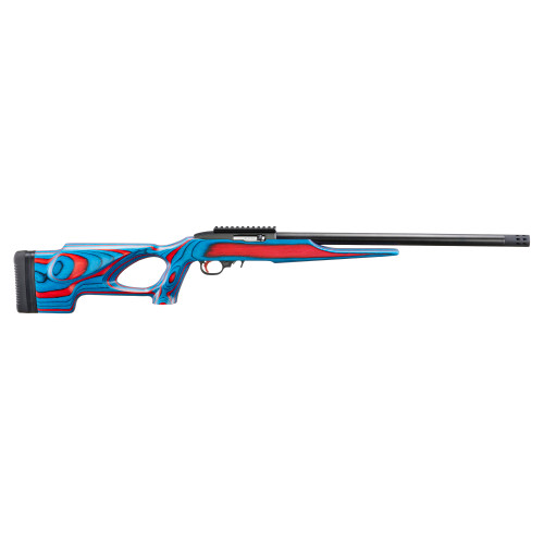 Ruger 10/22 USA Shooting 2024 22 LR, 18" Barrel, Red/Blue Laminate, USA Shooting Coin, 10rd