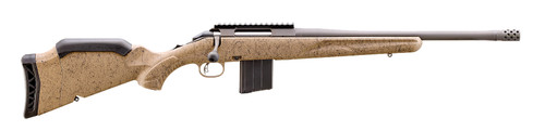 Ruger American Predator Gen II 400 Legend, 16.1" Threaded Barrel, Flat Dark Earth Splatter, Cobalt Rec, 5rd