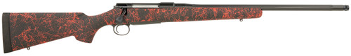 Sauer 100 Pantera 6.5 PRC, 20" Threaded Barrel, Black/Red Webbing, Black Rec, 5rd