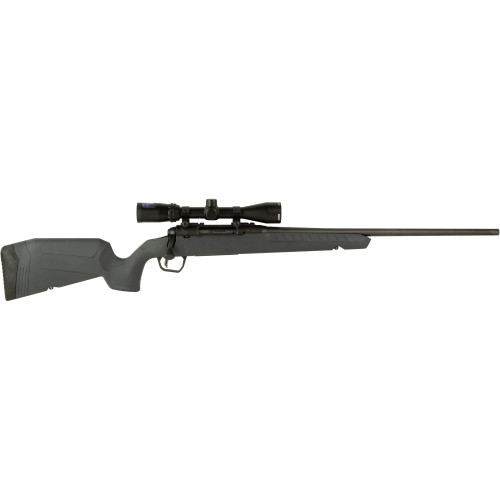 Savage Arms Axis II XP 270 Winchester, 22" Barrel, Gray, Boresighted 3-9x40mm Scope, 4rd