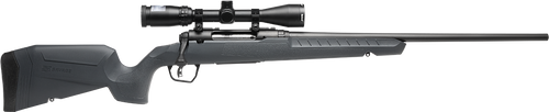 Savage Axis 2 XP Combo 25-06 Remington, 22" Barrel, Gray, Boresighted 3-9x40mm Scope, 4rd