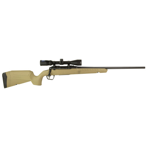 Savage Axis II XP 308 Winchester, 22" Barrel, Flat Dark Earth, Boresighted 3-9x40mm Scope, 4rd