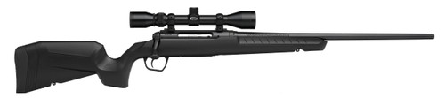 Savage Axis XP Combo 7mm-08 Remington, 22" Barrel, Black, Boresighted 3-9x40mm Scope, 4rd