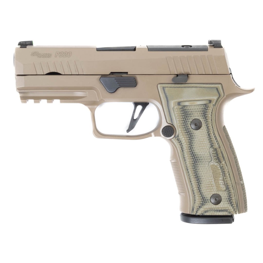 SIG SAUER P320 CUSTOM WORKS 9MM LUGER (9×19 PARA) SEMI AUTO HANDGUNS