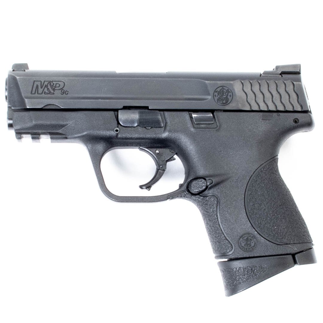 SMITH & WESSON M&P9C 9MM LUGER (9×19 PARA) SEMI AUTO HANDGUNS