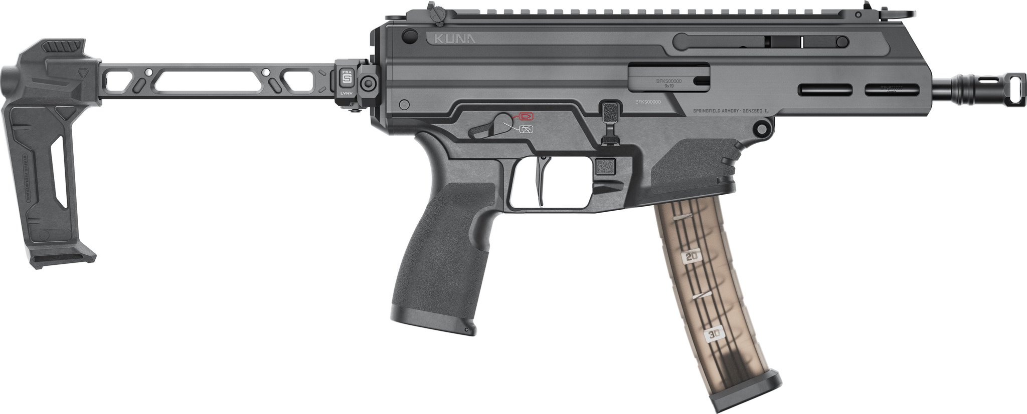 SPRINGFIELD ARMORY KUNA 9MM LUGER (9×19 PARA) SEMI AUTO HANDGUNS