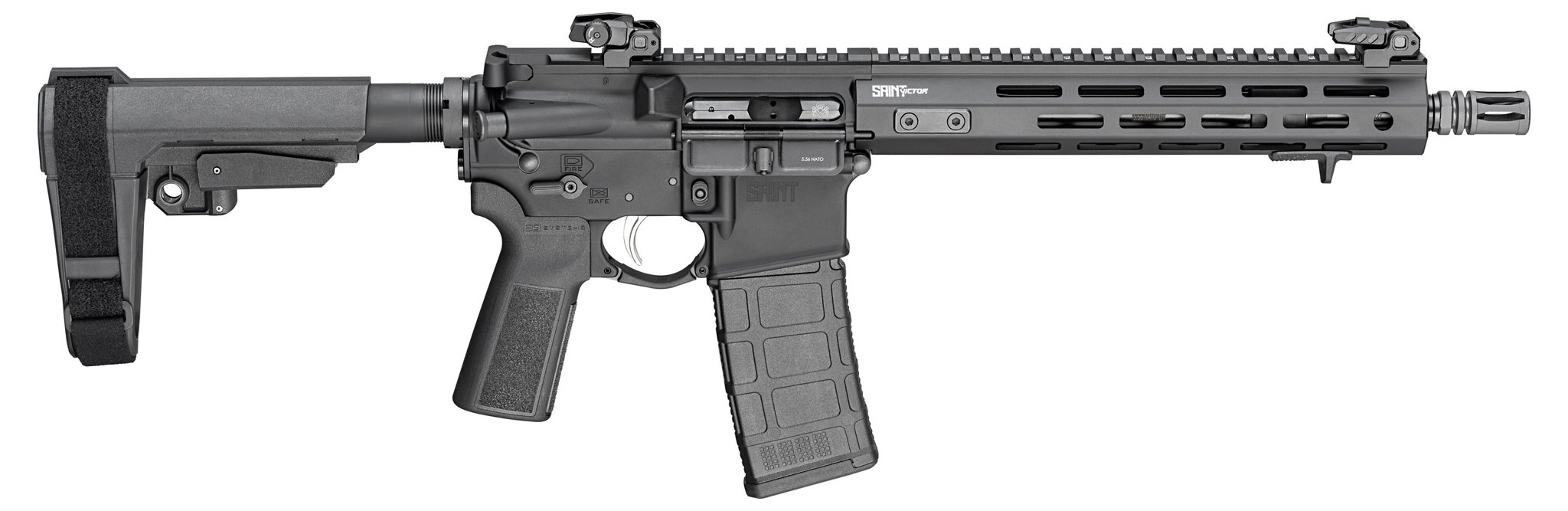 SPRINGFIELD ARMORY SAINT VICTOR PISTOL 5.56X45MM NATO SEMI AUTO HANDGUNS