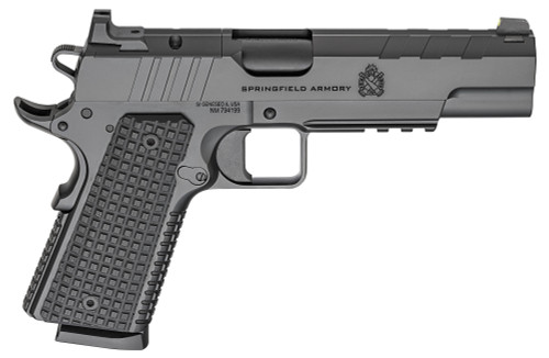 Springfield Emissary AOS 9mm, 5" Barrel, Black Cerakote, G10 Grip, 9rd
