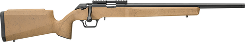 Springfield Model 2020 Rimfire 22 LR, 20" Threaded Barrel, Coyote W/ Black Webbing, Black Rec, 10rd