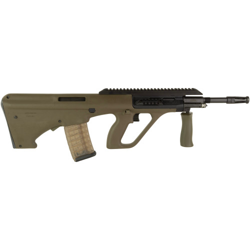 Steyr AUG A3 M2 223 Remington/5.56x45mm, 16" Barrel, Green, Synthetic Stock, 30rd
