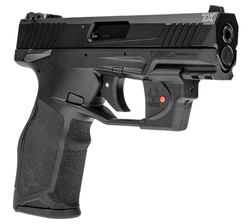 Taurus TX22 22 LR, 4" Threaded Barrel, Black, Viridian Laser, 16rd