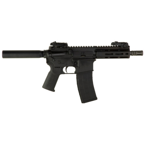 Tippmann M4-22 Elite 22 LR, 7" Barrel, Black, Aluminum M-Lok Handguard, Pistol Tube, 25rd
