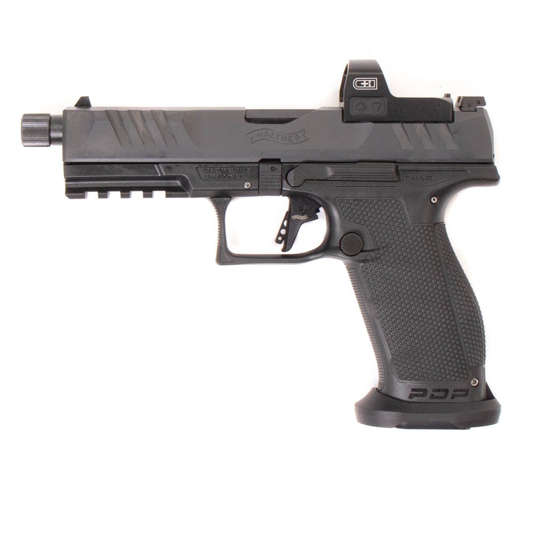 WALTHER PDP FULL SIZE 9MM LUGER (9×19 PARA) SEMI AUTO HANDGUNS