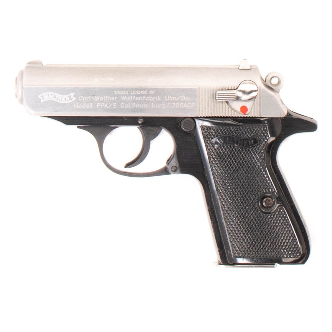 WALTHER PPK/S-1 .380 ACP SEMI AUTO HANDGUNS