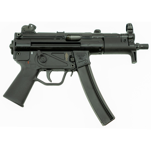Zenith ZF-5P (MP-5K) 9MM, 5.8" Tri-Lug/ Threaded Barrel, Premium Package, Black, 30rd