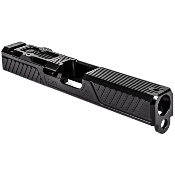 ZEV Z19 Citadel Stripped Slide Glock 19 Gen3, RMR Plate, Black DLC 6.75"