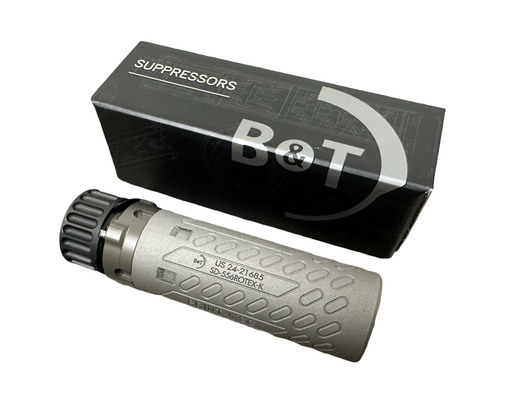 B&T ROTEX 556 MINI-K | 3D Printed Inconel 5.56 Suppressor SD-556RotexK