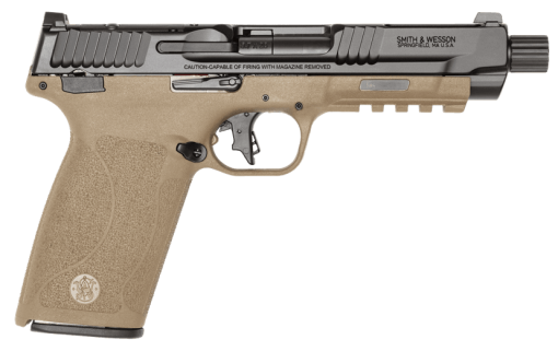 M&P 5.7 TWO-TONE BLACK AND FDE W/NO THUMB SAFETY - Image 2