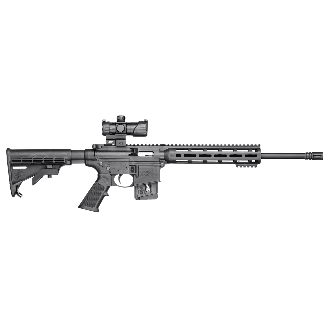 M&P15-22 SPORT OR W/ M&P RED/GREEN DOT OPTIC 10 ROUNDS